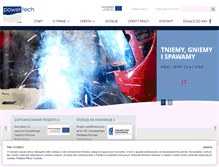 Tablet Screenshot of powertech.com.pl